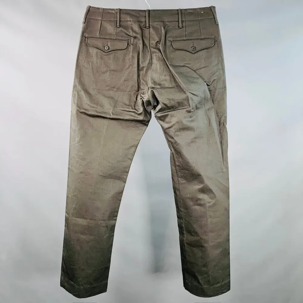 RRL by RALPH LAUREN Size 36 Selvedge Twill Straight Button Fly Casual Pants